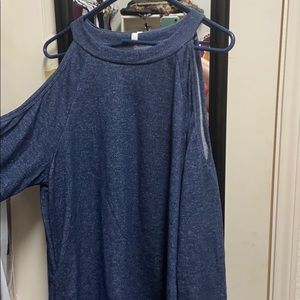 Cold shoulder blouse